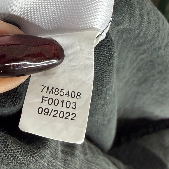 Lucky Brand Psyched Out Santa Tee T-Shirt Graphic Christmas Black Gray Men Small - Picture 6 of 8